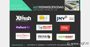 Het wordt met de dag gezelliger op de AGF-Kennis(sen)dag!