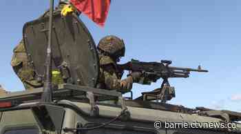 Department of National Defence live-fire training in Meaford