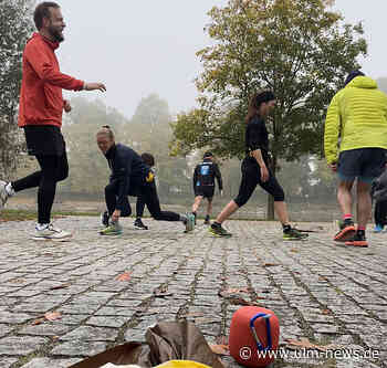 Plogging Aktion in der Friedrichsau des SSV Ulm