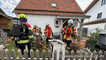 Trockner in Flammen - Feuerwehr-Einsatz in Haag am Dienstag