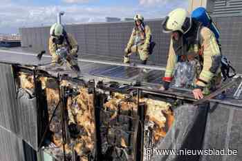 Zonnepanelen vatten vuur aan kantoorgebouw