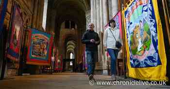 25 pictures as miners' banners exhibition takes over Durham Cathedral