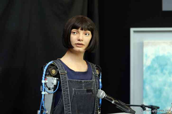 Sotheby’s Will Auction First Artwork Made by Humanoid Robot Ai-Da Using AI Algorithms
