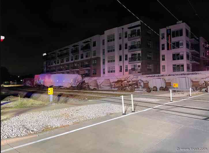 Power restored in east Austin after derailed train hit utility pole, causing outage Tuesday