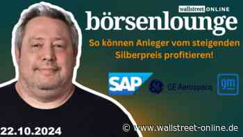 wO Börsenlounge: GM | Tesla | SAP - Silber: So investieren Anleger richtig!