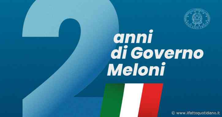 Due anni di governo Meloni: nelle slide celebrative tante omissioni e forzature su occupazione, stipendi, export, Pnrr, fisco, sanità e sostegno alle imprese