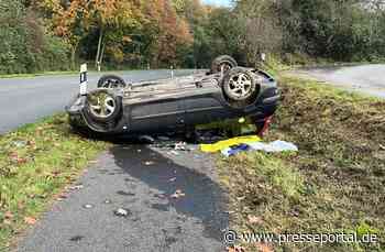 FW Xanten: Verkehrsunfall mit PKW: Alle Insassen bleiben unverletzt