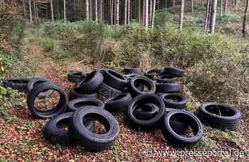 POL-PDLD: Reifenstapel entsorgt