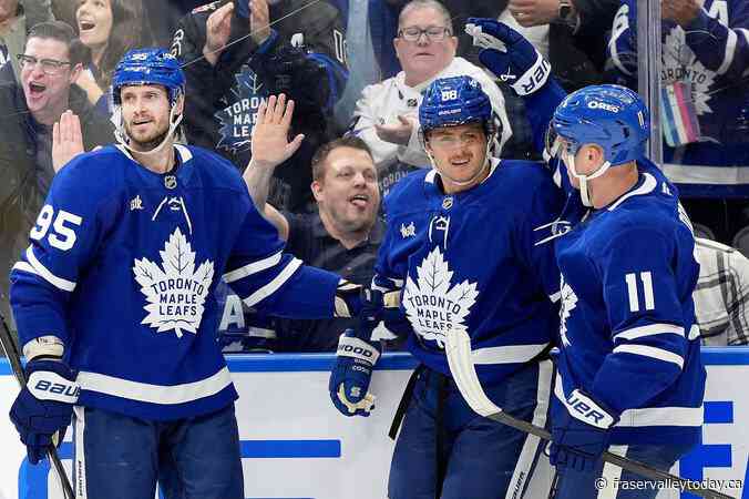 Leafs defenceman Ekman-Larsson fined for interference against Lightning’s Guentzel