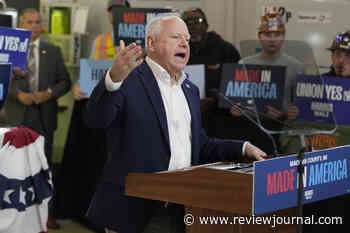 Tim Walz to campaign in Vegas this weekend