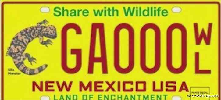 Department of Game and Fish release new Gila Monster license plate