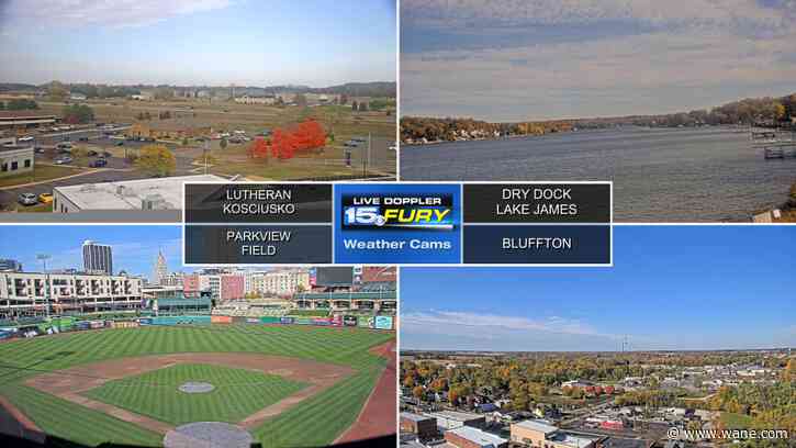 Not as warm tomorrow, cold front coming