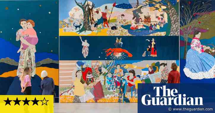 Małgorzata Mirga-Tas review – vivid, joyful stitchings from the Pole who shook Venice