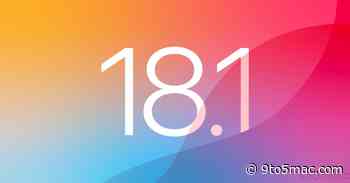 Apple confirms iOS 18.1 is launching next week