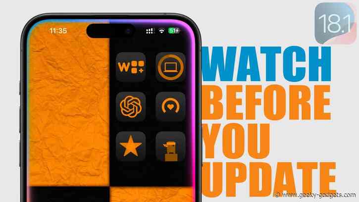 iOS 18.1: EVERYTHING You NEED to Know Before Updating!