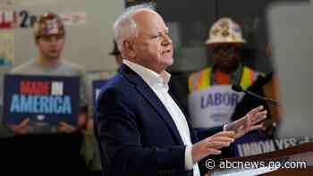 Russia is behind viral disinformation targeting Walz, intelligence official says