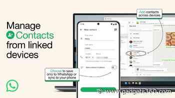 WhatsApp Will Soon Make It Easier to Add or Manage Contacts on Web and Other Linked Devices