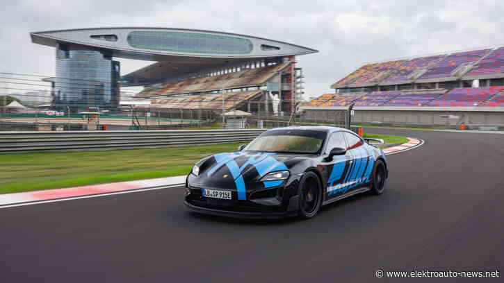 Porsche Taycan Turbo GT: Rundenrekord auf Formel-1-Strecke