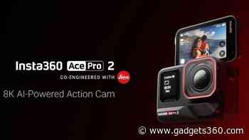 Insta360 Ace Pro 2 With 8K Video Recording and AI Features Launched: Specifications, Price
