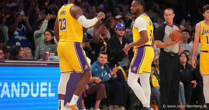LeBron James und Sohn Bronny schreiben NBA-Geschichte
