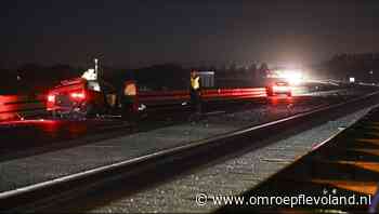 Flevoland - A6 weer open na ongeluk tussen Lelystad Noord en Urk
