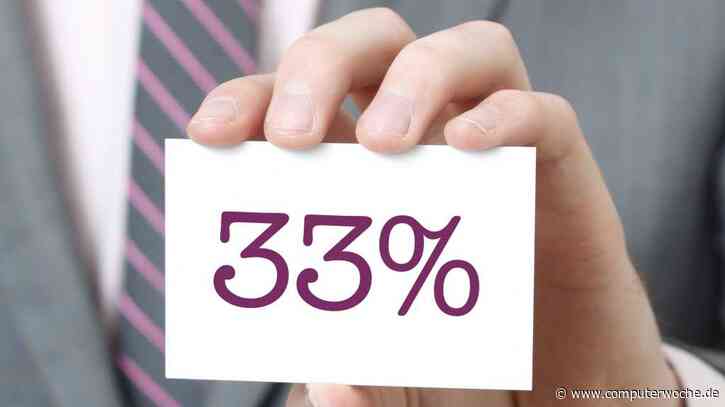 Zahl der Woche: 33%
