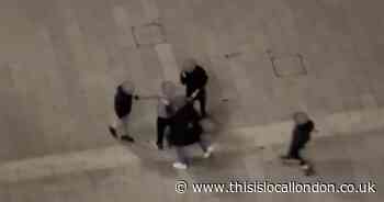 Police flock to knife fight next to Wembley Stadium