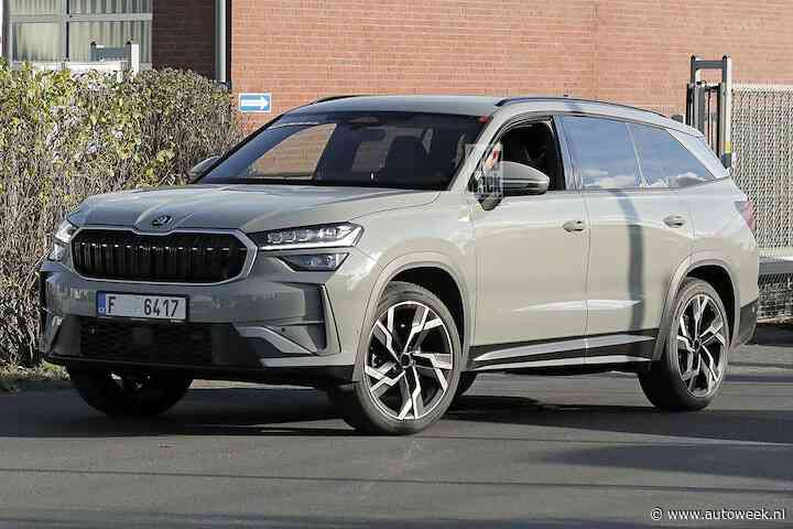 Nieuwe Skoda Kodiaq RS: praktische familie-SUV met sportschoenen