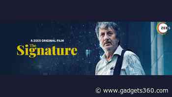 Anupam Kher Starrer The Signature Streaming Now on ZEE5