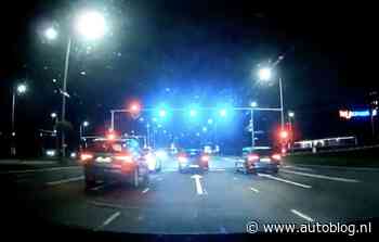 Video: Tesla kopt roodlicht-rijder