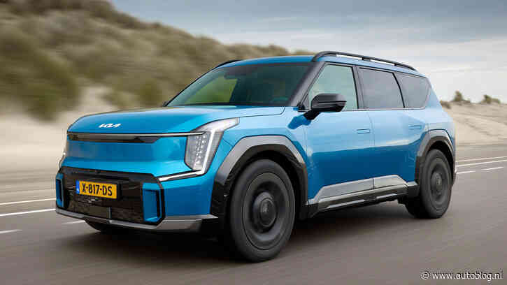 Kia EV9 vanaf nu 8.000 euro goedkoper