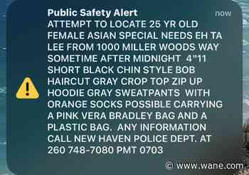 Public Safety Alert canceled for missing New Haven woman