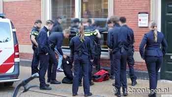 Vier verdachten even staande gehouden in de binnenstad van Groningen (update)