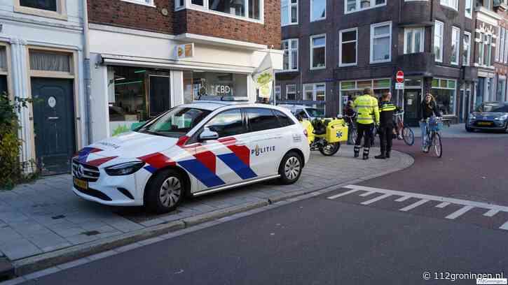 Ongeval Violenstraat/ Nieuwe Boteringestraat, 1 gewonde