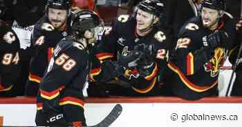 Red-hot Flames grind out 4-3 shootout win over Penguins