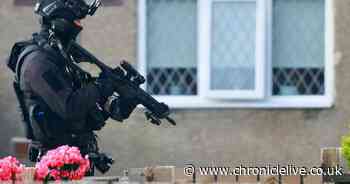 Three held on suspicion of firearm possession after alleged threats in Leam Lane flats