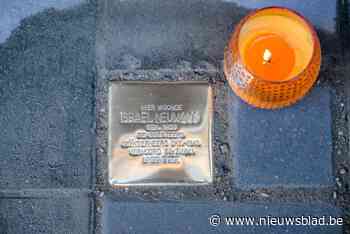 Struikelsteen voor Israël Neumann, die in Breendonk werd vermoord