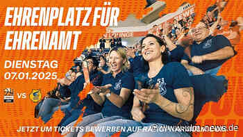 ratiopharm ulm lädt Menschen im Ehrenamt zum Heimspiel ein