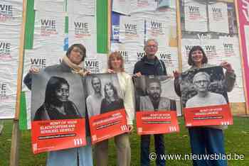 Overplakte verkiezingsaffiches blijken stunt van11.11.11