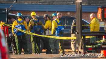 Officials honor fallen Conn. FF as crews continue to battle brush fire