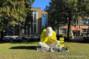 Kunstwerk ‘Stille Strijd’ siert Graanmarkt: “Vlakbij het OverKop-huis”