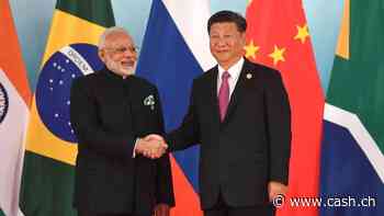 Angespannte Beziehung: Chinas Staatschef Xi Jinping trifft Indiens Premier Modi