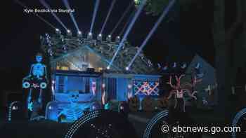 WATCH:  House has epic ‘Beetlejuice’-inspired Halloween lights display