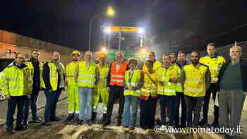 Lavori (notturni) in via Collatina: 2.4 milioni per riqualificare tre chilometri di strada