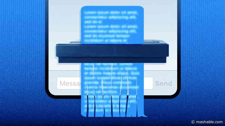 Unsending messages is for cowards
