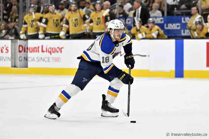 St. Louis Blues’ Robert Thomas out 6 weeks with a broken ankle