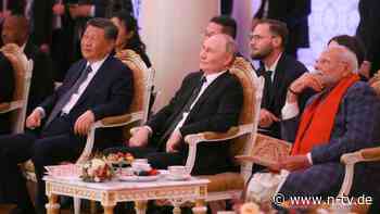 BRICS-Gipfel in Kasan: Xi und Modi fordern in Putins Russland Frieden in der Ukraine