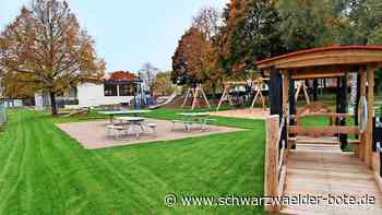 Beim SV  Vollmaringen: Inklusiver Spielplatz wird eingeweiht