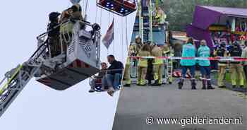 Mare en Jet (10) zitten twee uur vast in attractie na plan om ‘even’ naar kermis te gaan: ‘Toch niet zo leuk’