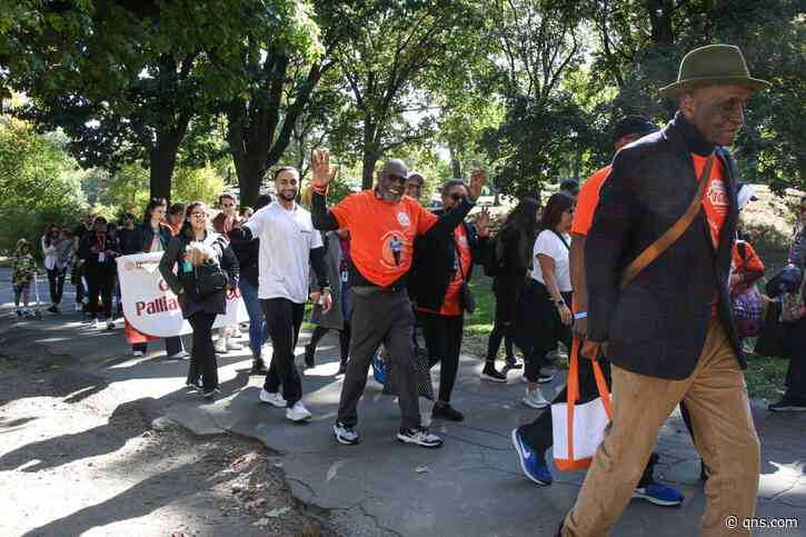 Hundreds walk in Central Park to raise awareness for Alzheimer’s disease